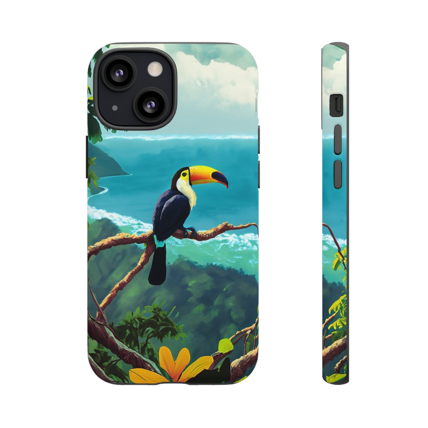 Toucan Tropics: Jimmy Reefs Tropical Majesty Tough Cases