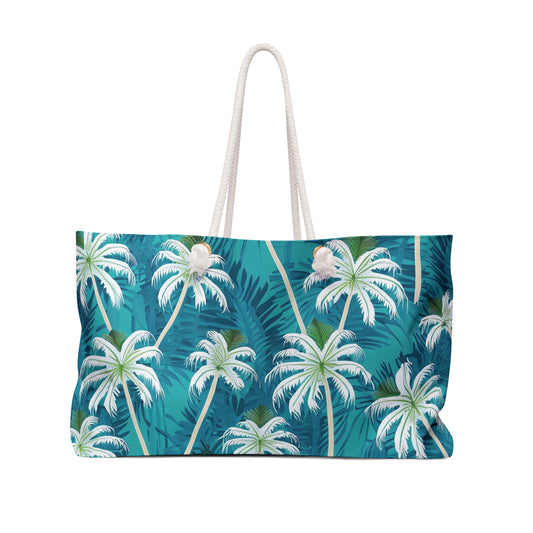 Tropical Pattern Weekender Bag