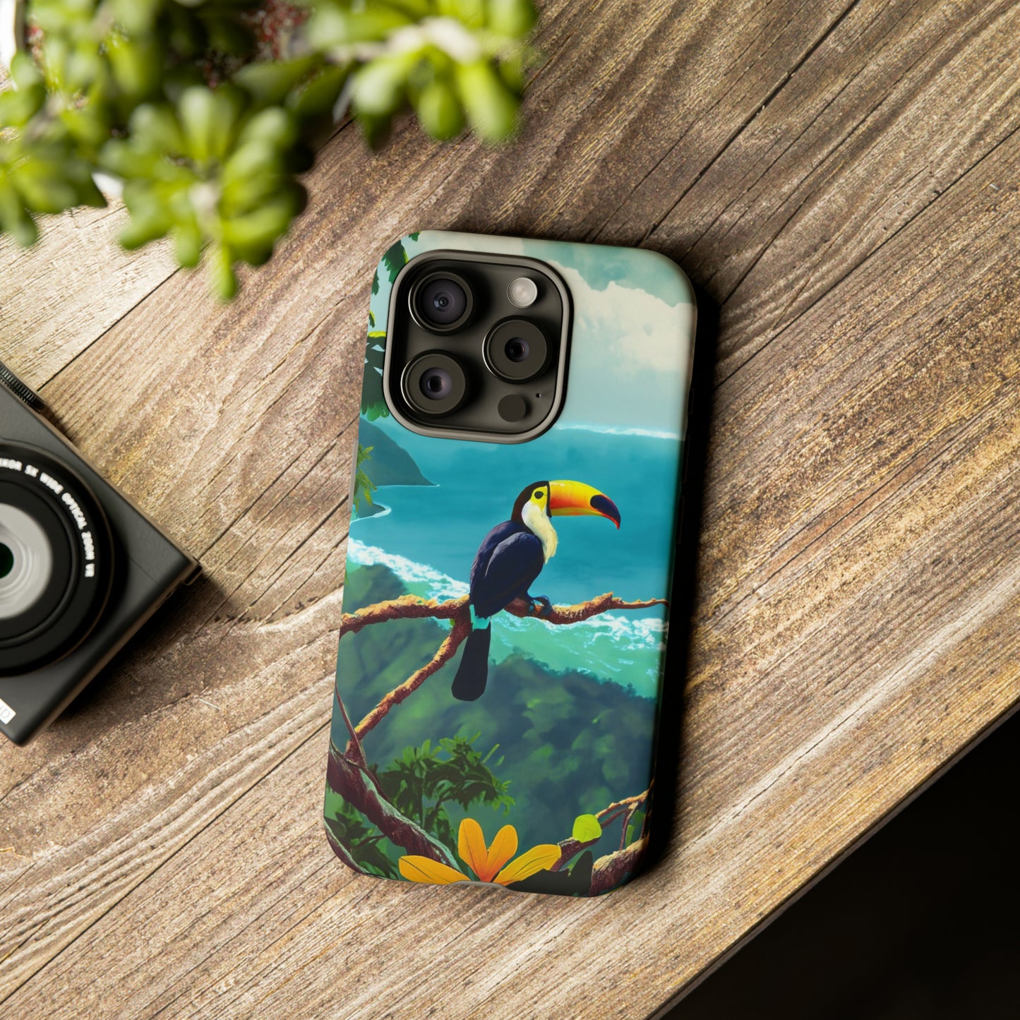 Toucan Tropics: Jimmy Reefs Tropical Majesty Tough Cases
