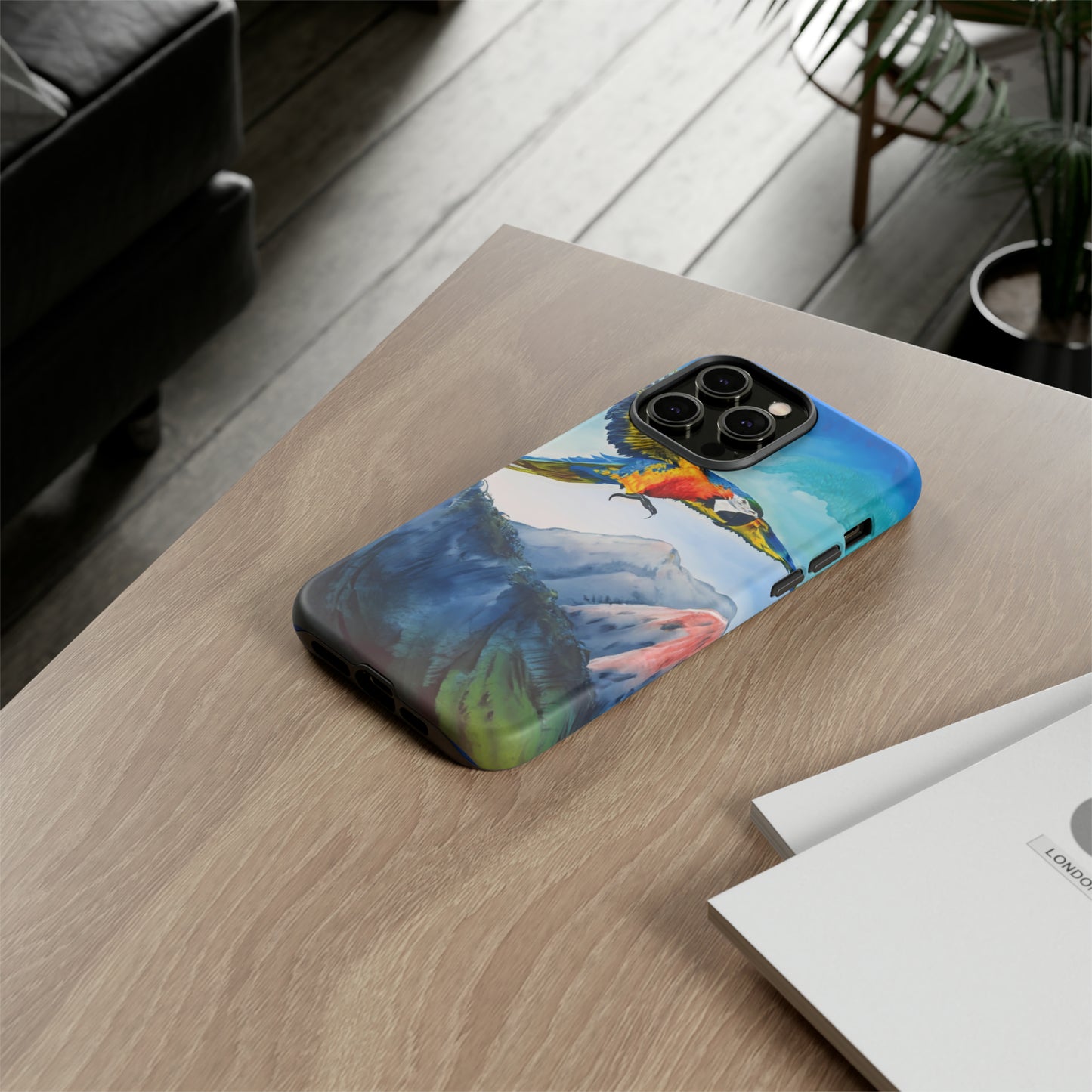Parrot's Ascent: Jimmy Reefs Mountain Majesty Tough Case