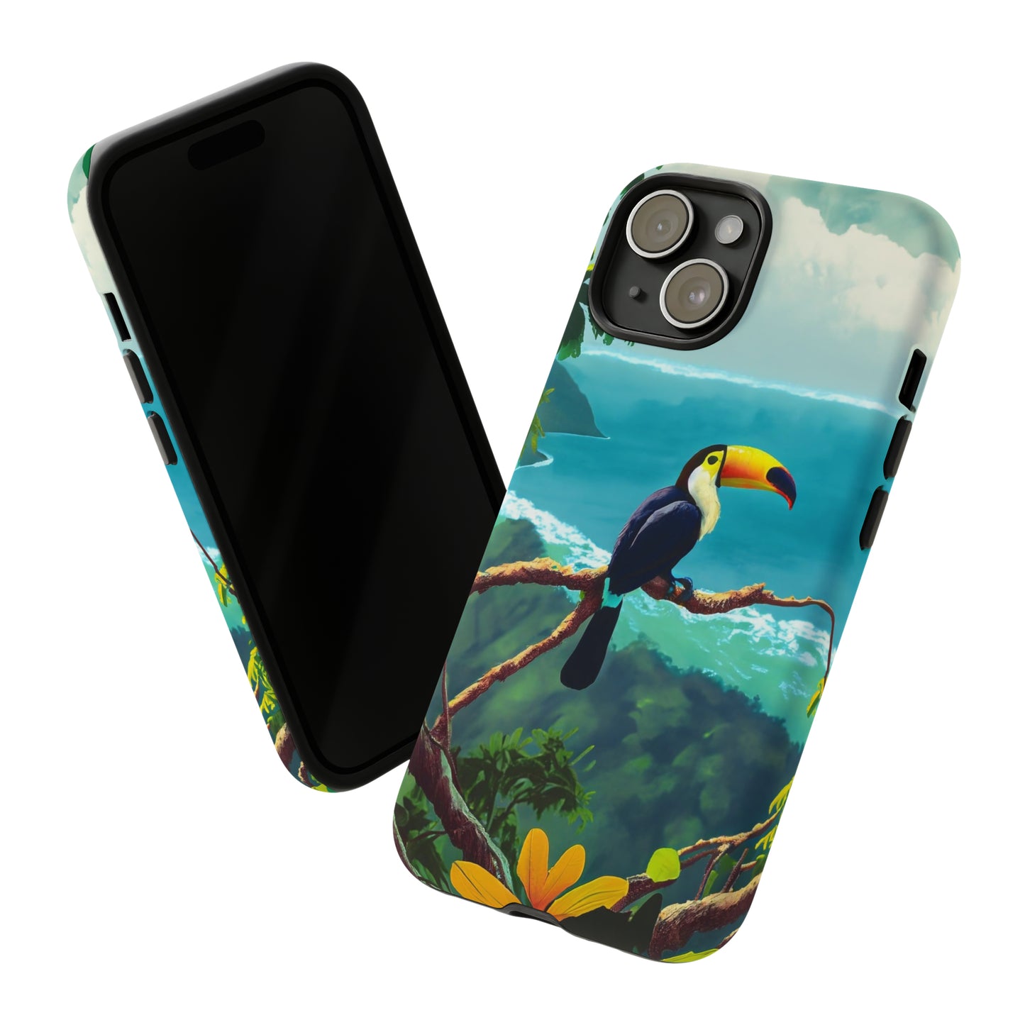 Toucan Tropics: Jimmy Reefs Tropical Majesty Tough Cases