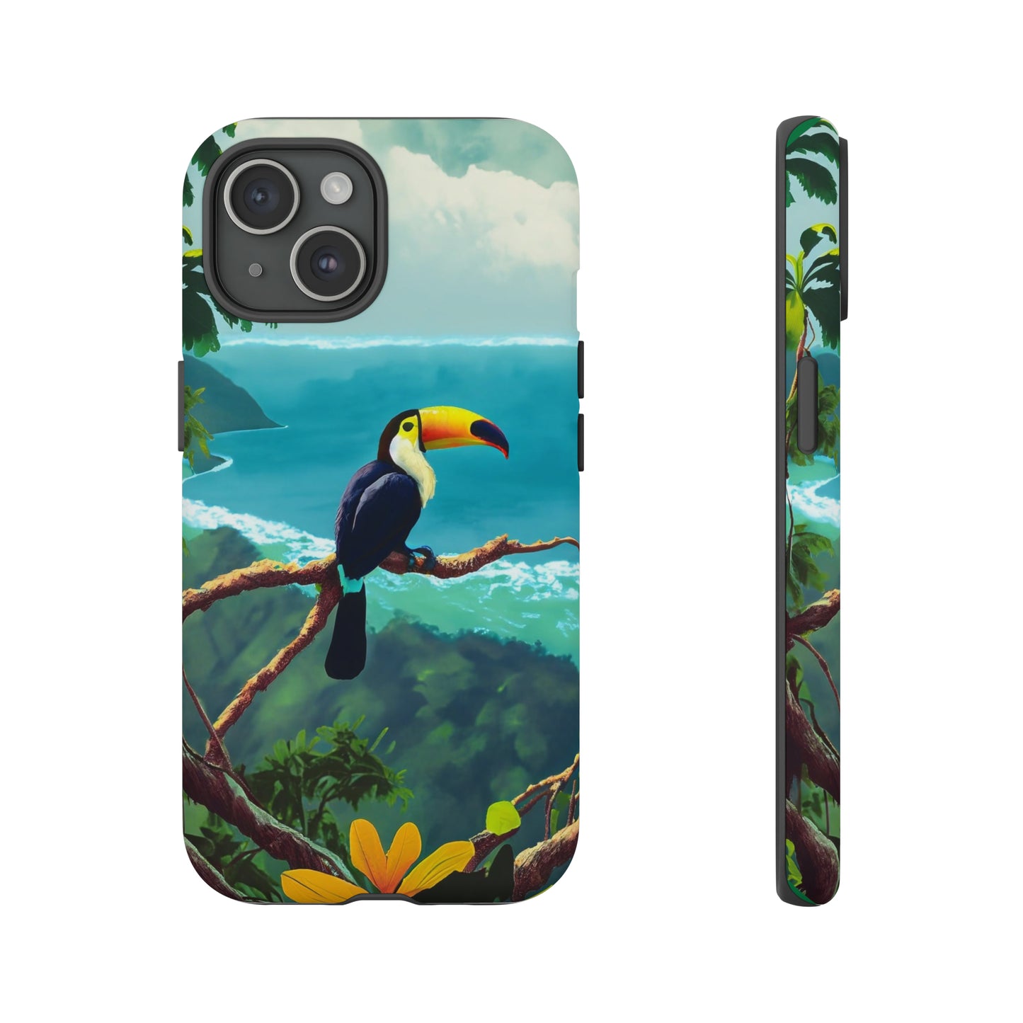 Toucan Tropics: Jimmy Reefs Tropical Majesty Tough Cases