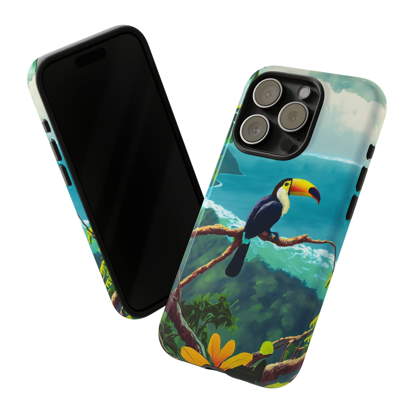 Toucan Tropics: Jimmy Reefs Tropical Majesty Tough Cases