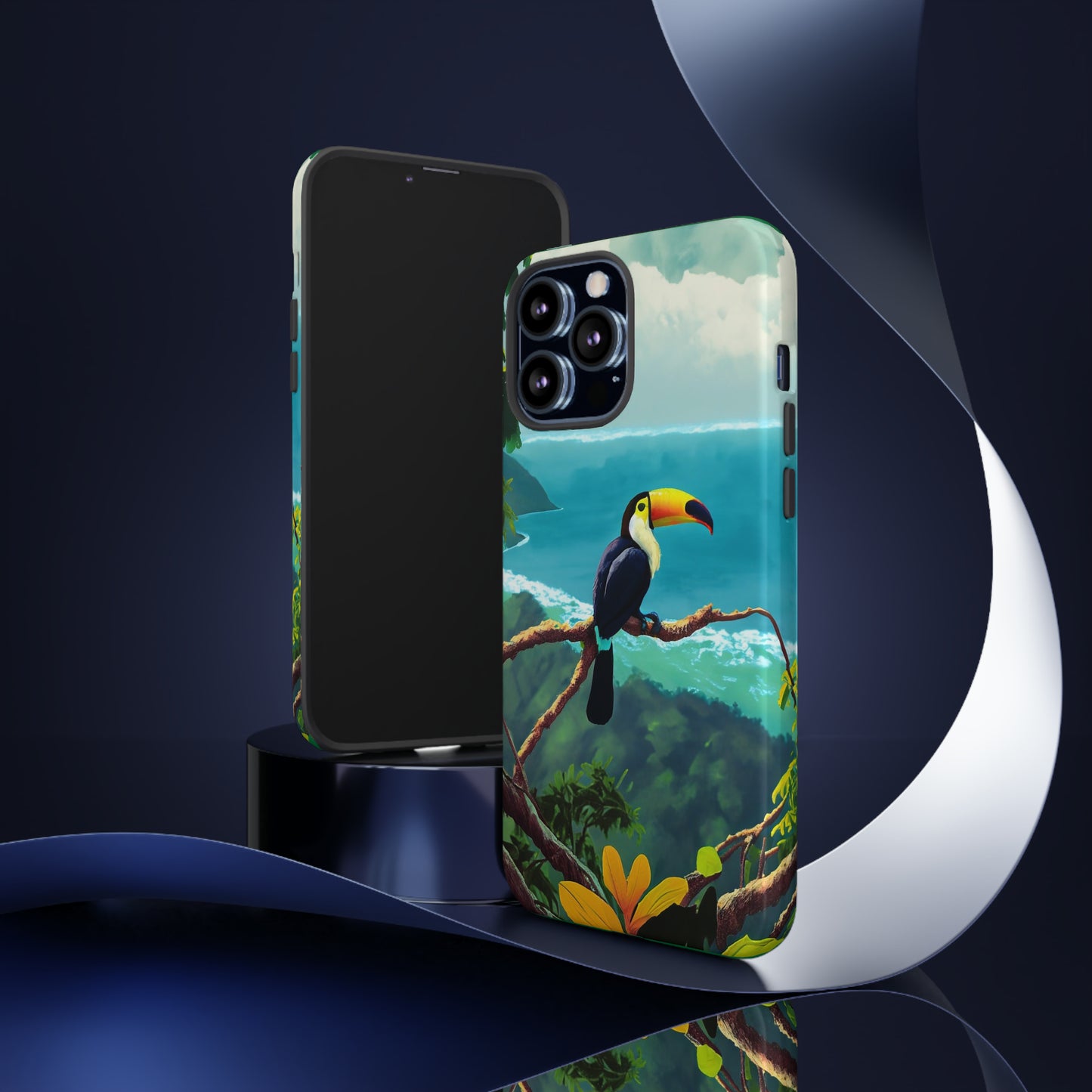 Toucan Tropics: Jimmy Reefs Tropical Majesty Tough Cases