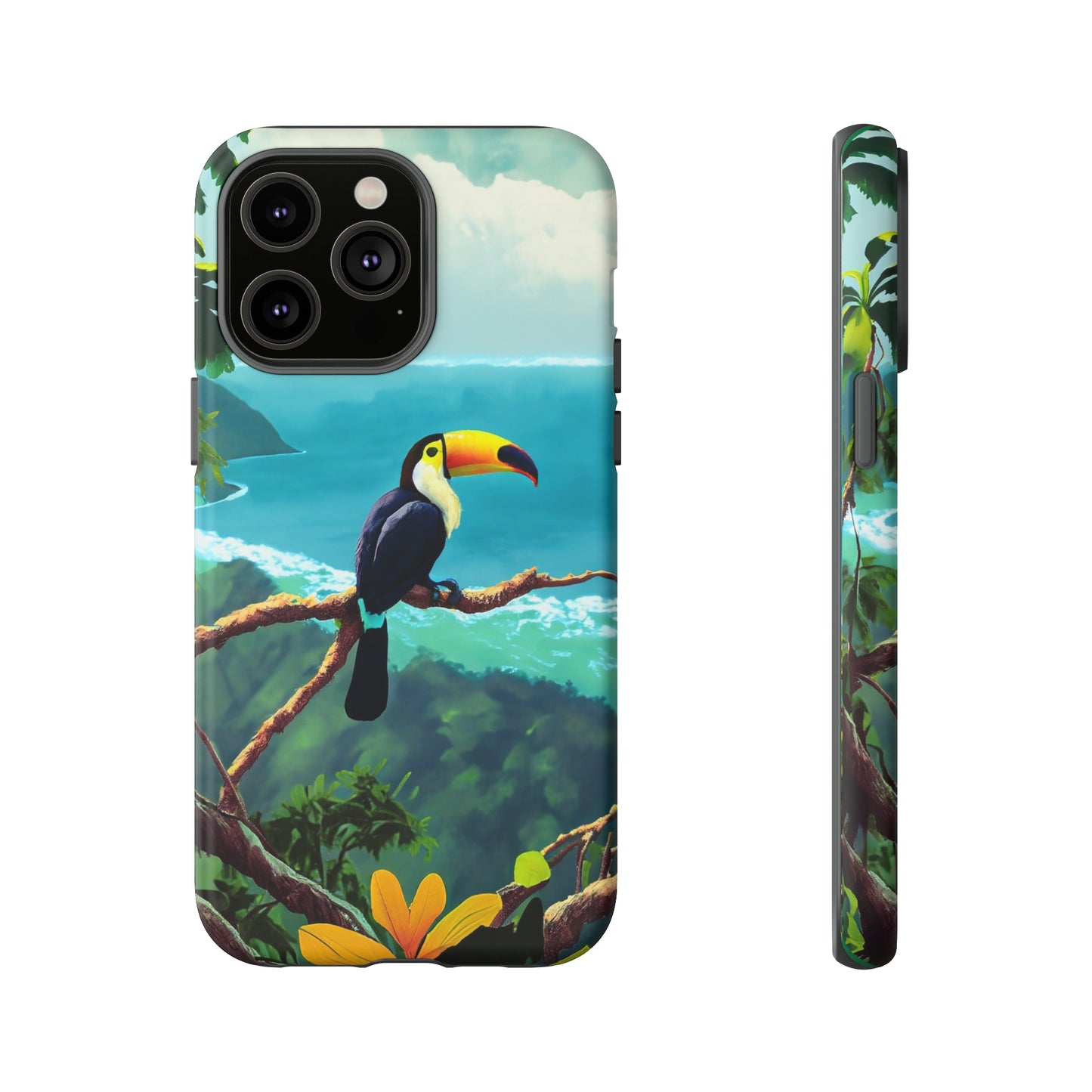 Toucan Tropics: Jimmy Reefs Tropical Majesty Tough Cases