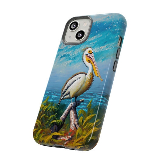 Nature's Guardian: Pelican Edition Tough Phone Case