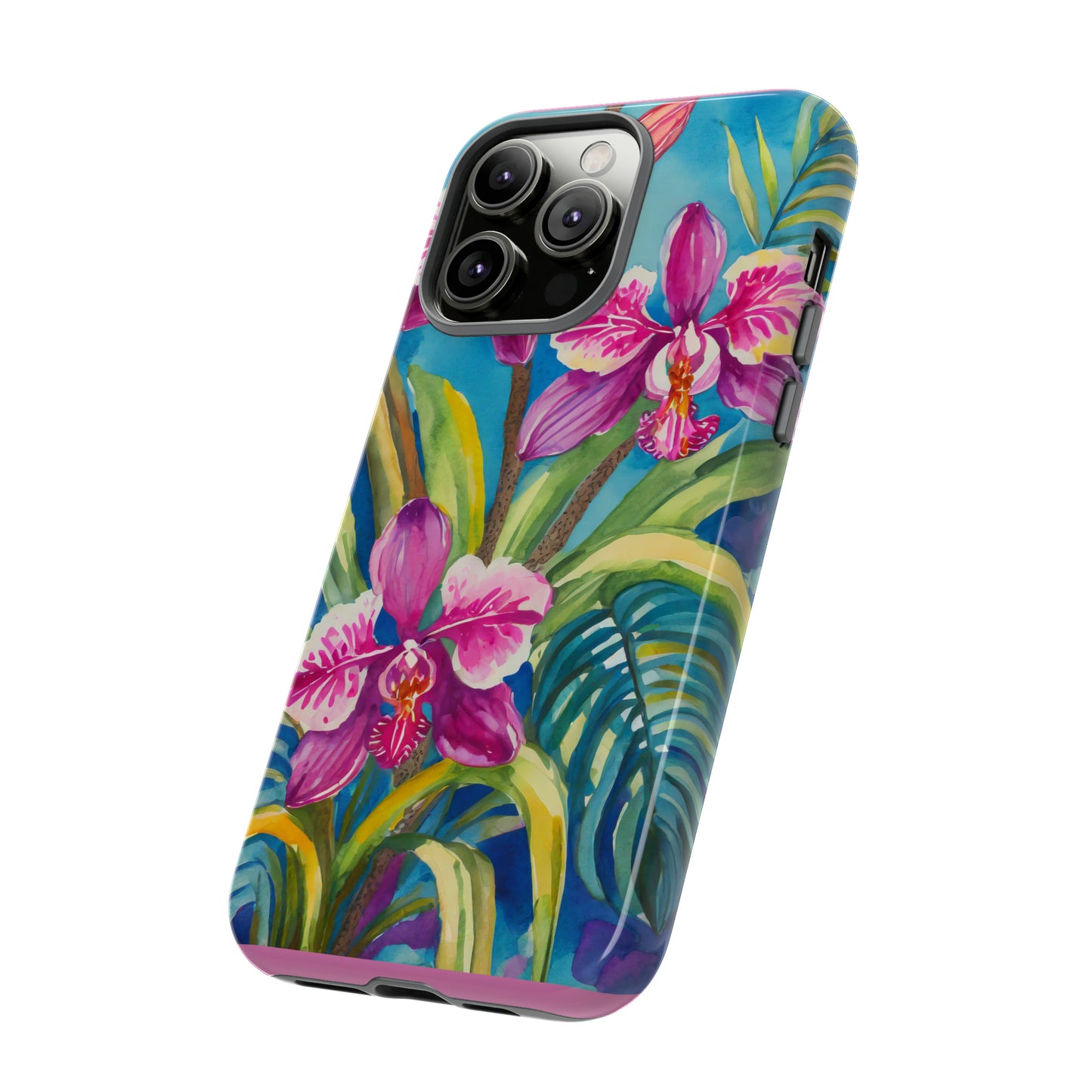 Orchid Dreams: Jimmy Reefs Pink Phalaenopsis Tough Case