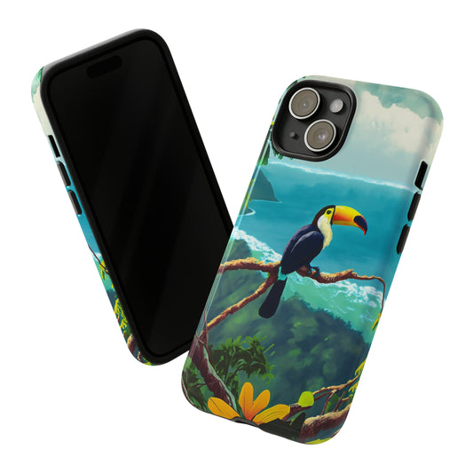 Toucan Tropics: Jimmy Reefs Tropical Majesty Tough Cases