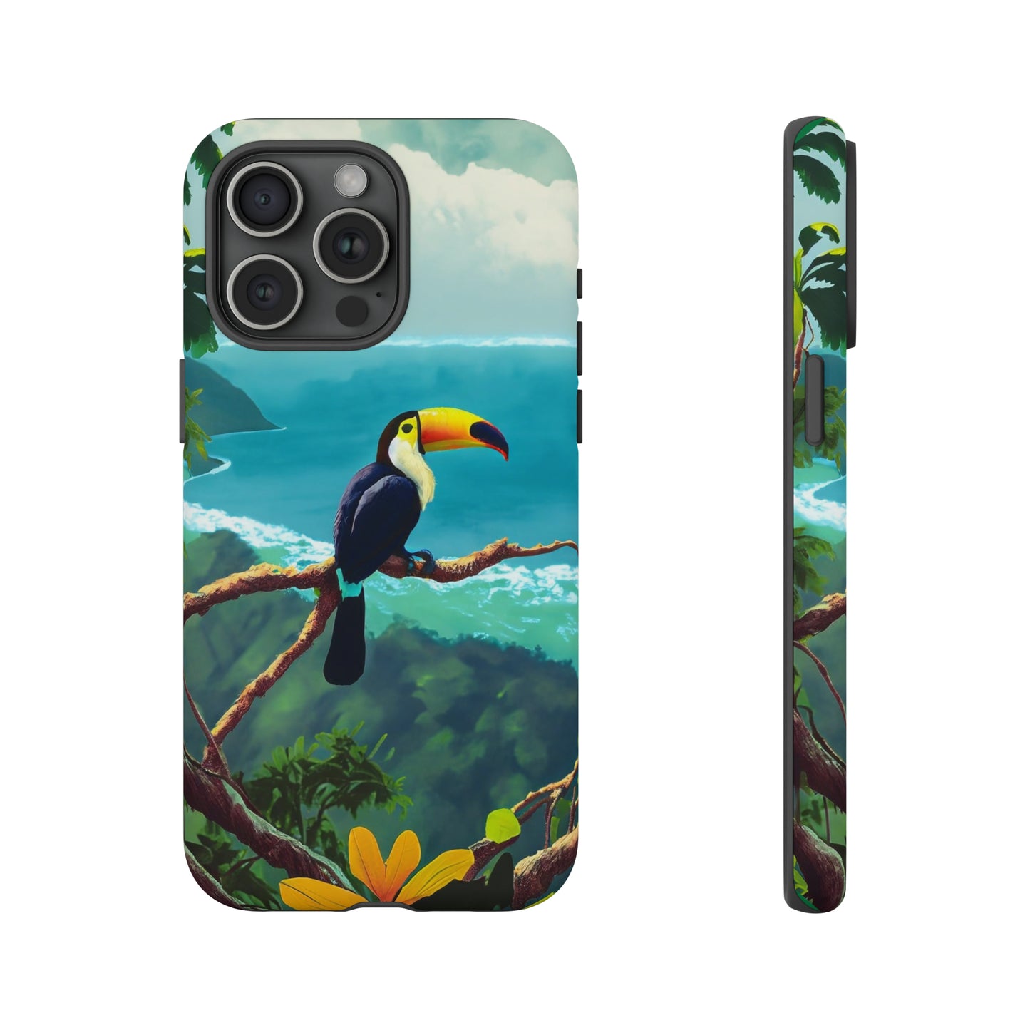 Toucan Tropics: Jimmy Reefs Tropical Majesty Tough Cases
