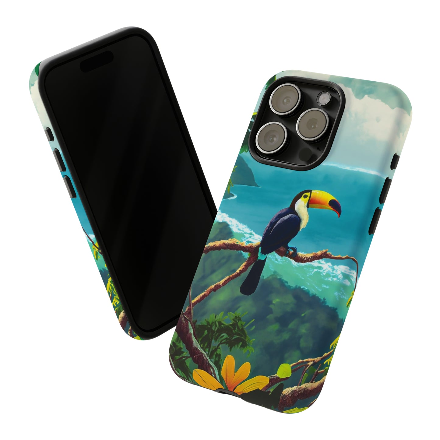 Toucan Tropics: Jimmy Reefs Tropical Majesty Tough Cases