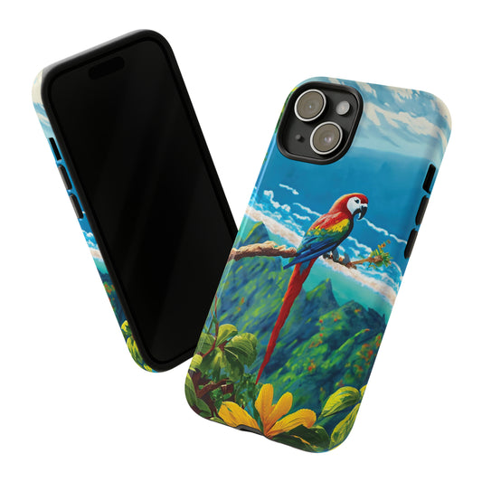 Tropical Guardian: Parrot Edition Phone Armor