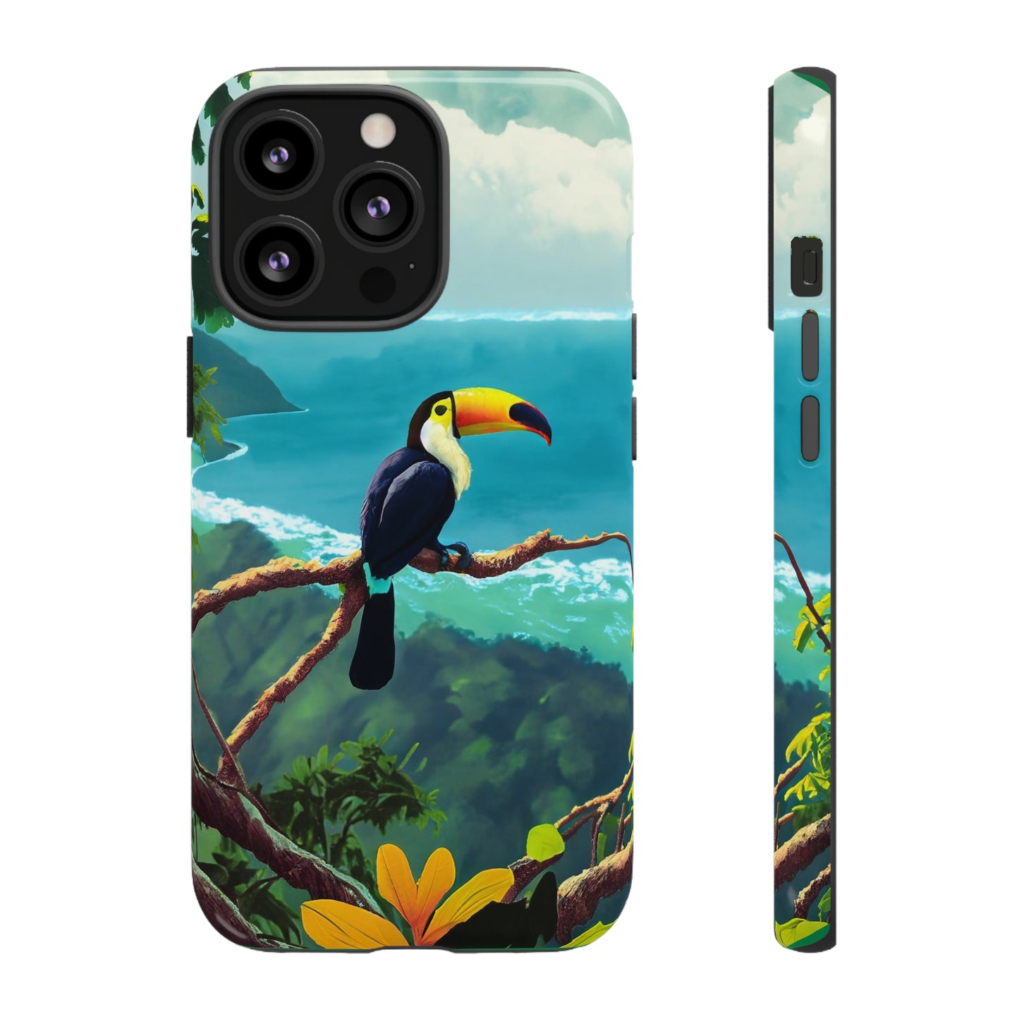 Toucan Tropics: Jimmy Reefs Tropical Majesty Tough Cases