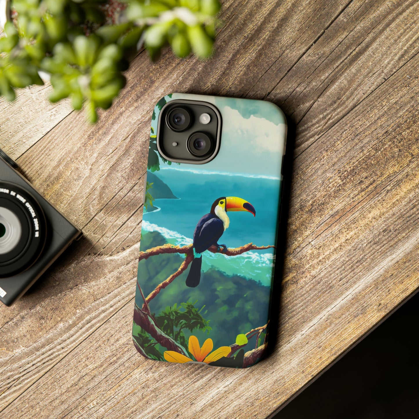 Toucan Tropics: Jimmy Reefs Tropical Majesty Tough Cases