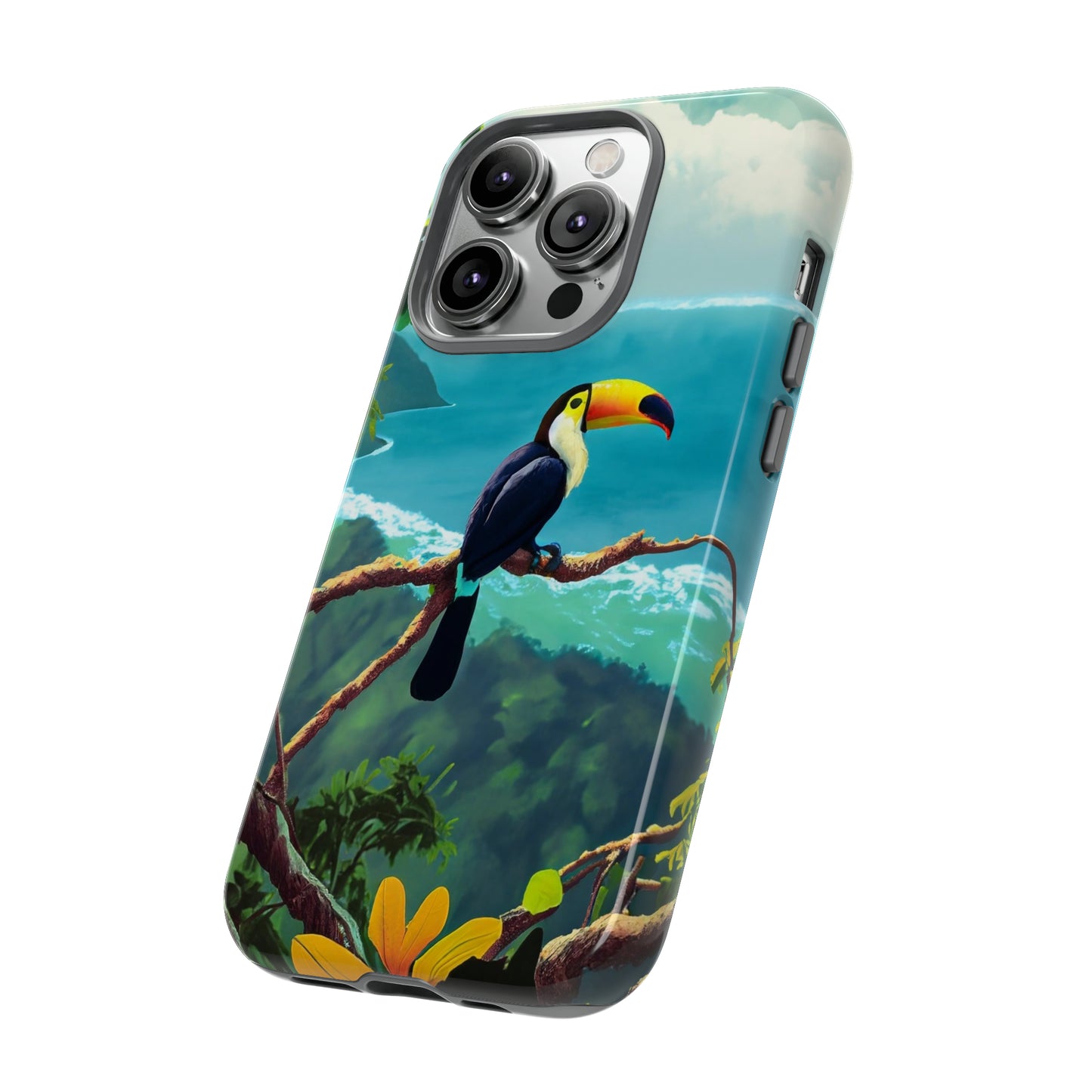 Toucan Tropics: Jimmy Reefs Tropical Majesty Tough Cases